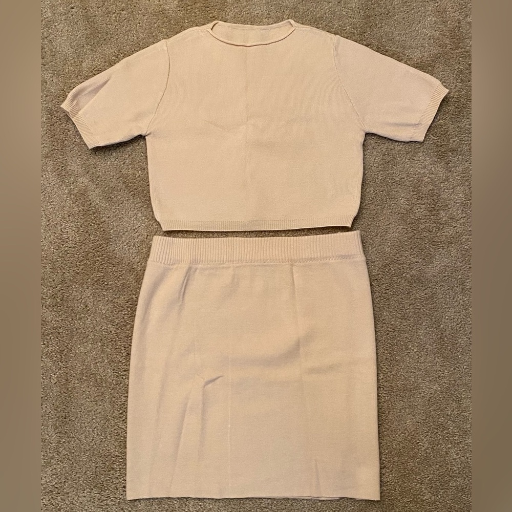 SHEIN Sweater & Knit Skirt